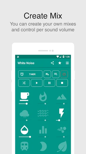 White Noise - calm,concentrate screenshot 3
