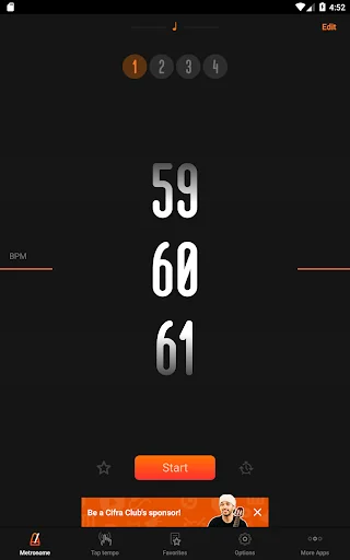 Metronome Cifra Club