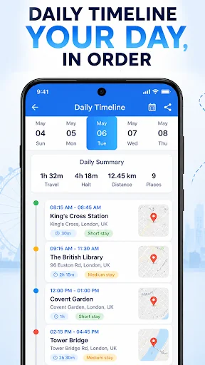 Location History Map Tracker screenshot 2