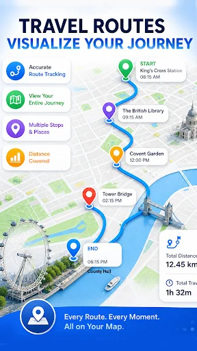 Location History Map Tracker screenshot 3