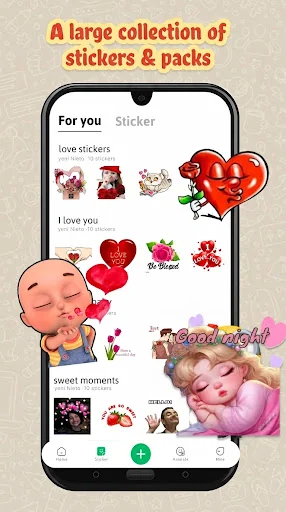 HD Sticker&Pack WAStickersApps screenshot 1