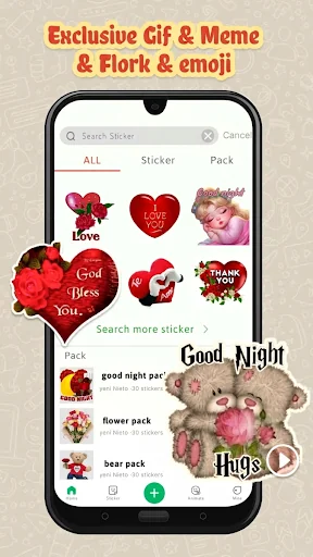 HD Sticker&Pack WAStickersApps screenshot 2