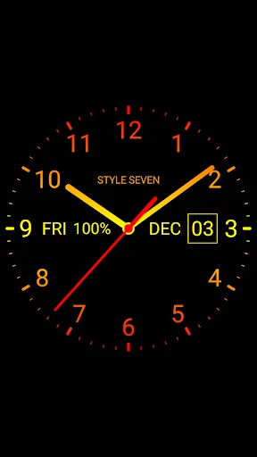 Analog Clock Live Wallpaper-7 screenshot 2