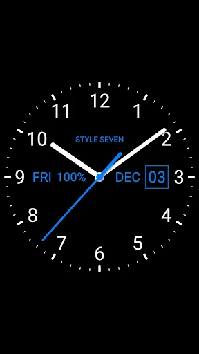 Analog Clock Live Wallpaper-7 screenshot 4