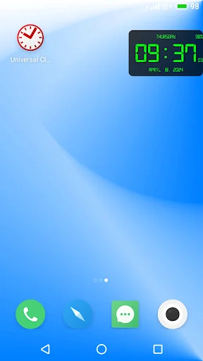 Digital Clock Live Wallpaper-7 screenshot 4