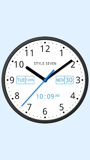 Light Analog Clock-7 screenshot 1