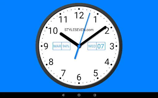 Light Analog Clock-7