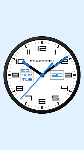 Square Analog Clock-7 screenshot 4