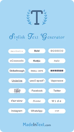 Stylish Text Generator