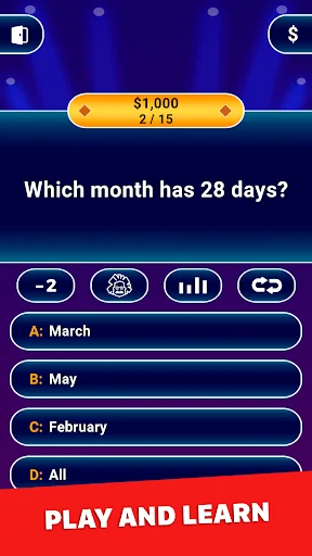 Millionaire 2026 Quiz & Trivia screenshot 1