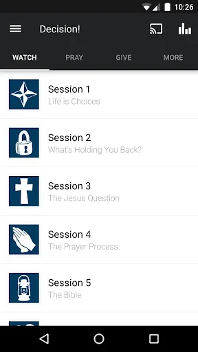 DECISION POINT - Catholic App