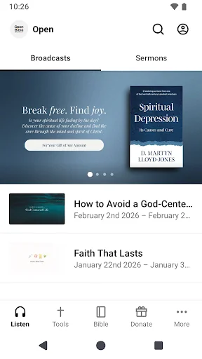 Open the Bible screenshot 1