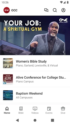 One Community Church Texas screenshot 1