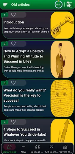 The Art of Success in Anything