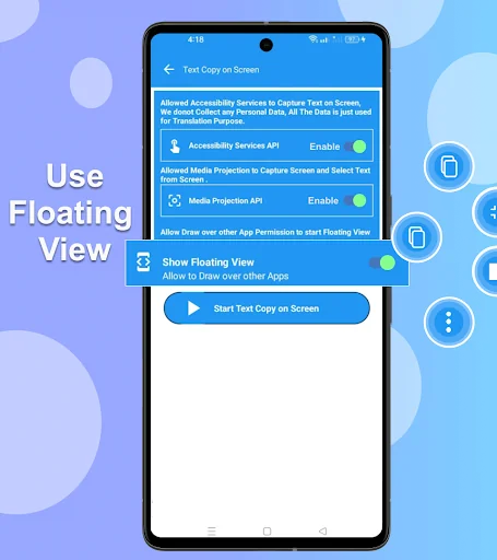Copy Text on Screen screenshot 2