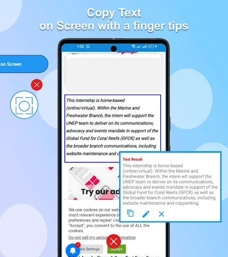 Copy Text on Screen screenshot 4