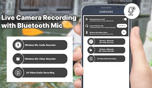 Wireless Mic Video Recording screenshot 3