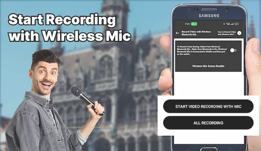 Wireless Mic Video Recording screenshot 4