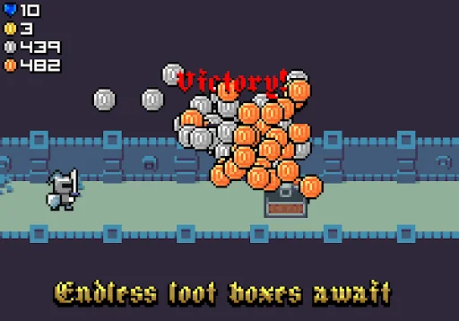 Endless Knight - Epic tiny idl screenshot 2