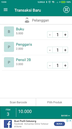 Gyarus - Aplikasi Kasir