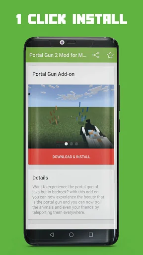 Portal Gun 2 Mod for MCPE