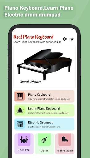 Real Piano-Piano Keyboard screenshot 1