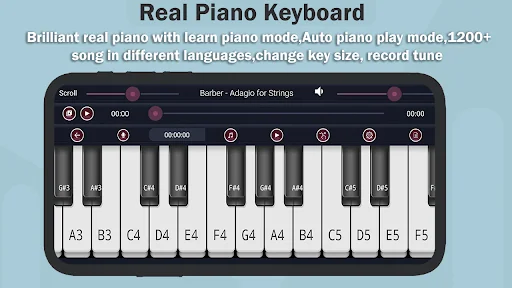Real Piano-Piano Keyboard screenshot 4