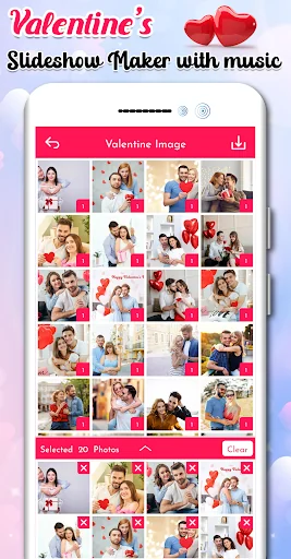 Valentine's Day Video Maker screenshot 2