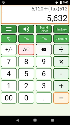 Calculator with Sound screenshot 3