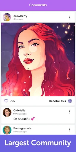 Recolor - Art Coloring Pages screenshot 2