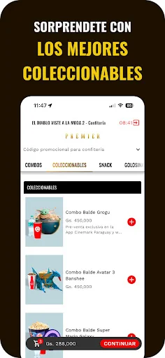 Cinemark Paraguay screenshot 2