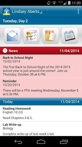 eSchoolPLUS Family screenshot 1