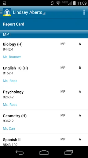 eSchoolPLUS Family screenshot 2