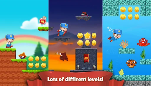 Super Bino 2: Adventure World screenshot 1