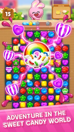 Candy Friends : Match 3 screenshot 1