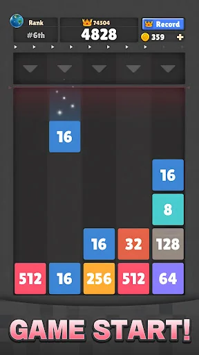 Drop The Number® : Merge Game screenshot 1