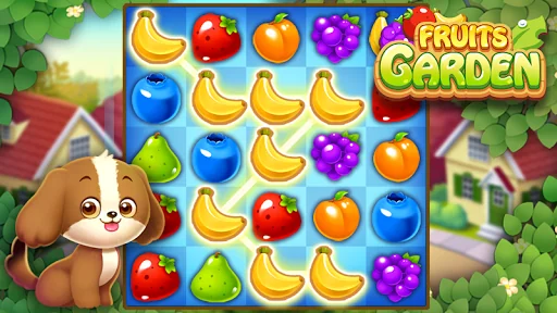 Fruits Garden : Merge Puzzle