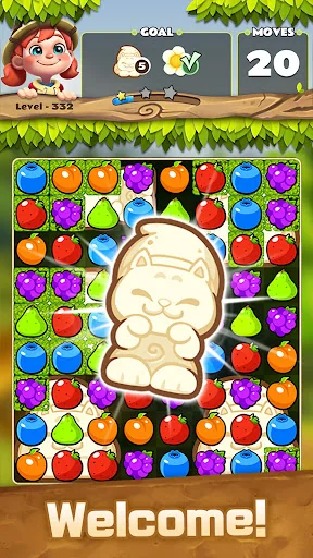 Fruits POP : Match 3 Puzzle