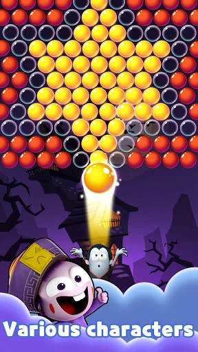 SPOOKIZ PANG: Bubble Shooting screenshot 4