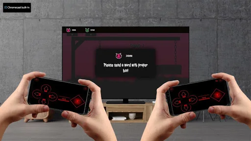 Hangman Family Chromecast Game screenshot 2