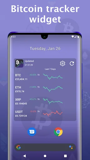Bitcoin price - Cryptocurrency screenshot 4