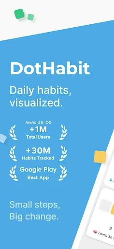 Habit Streak Tracker: DotHabit screenshot 1