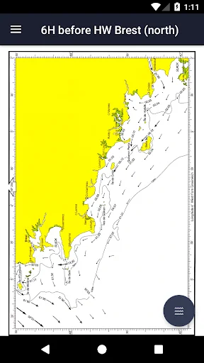 Tidal Stream Atlas France W.