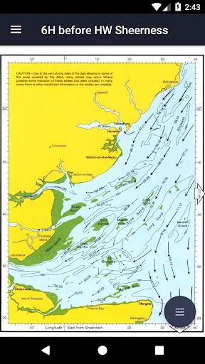 Tidal Stream Atlas, Thames Est