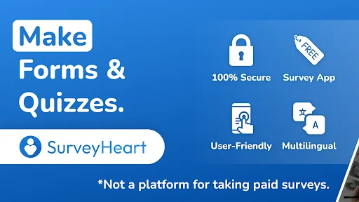SurveyHeart: Form, Poll & Quiz screenshot 1