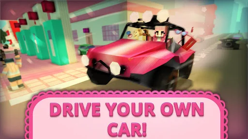 Girls Car Craft GO Parking screenshot 4
