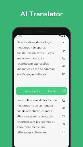 Portuguese - French Translator screenshot 1