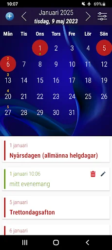 Kalender Svensk