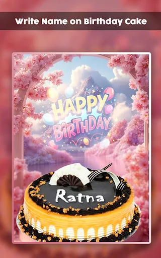 Write Name on Birthday Cake screenshot 3