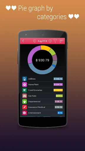 Home Budget Planner HD screenshot 3